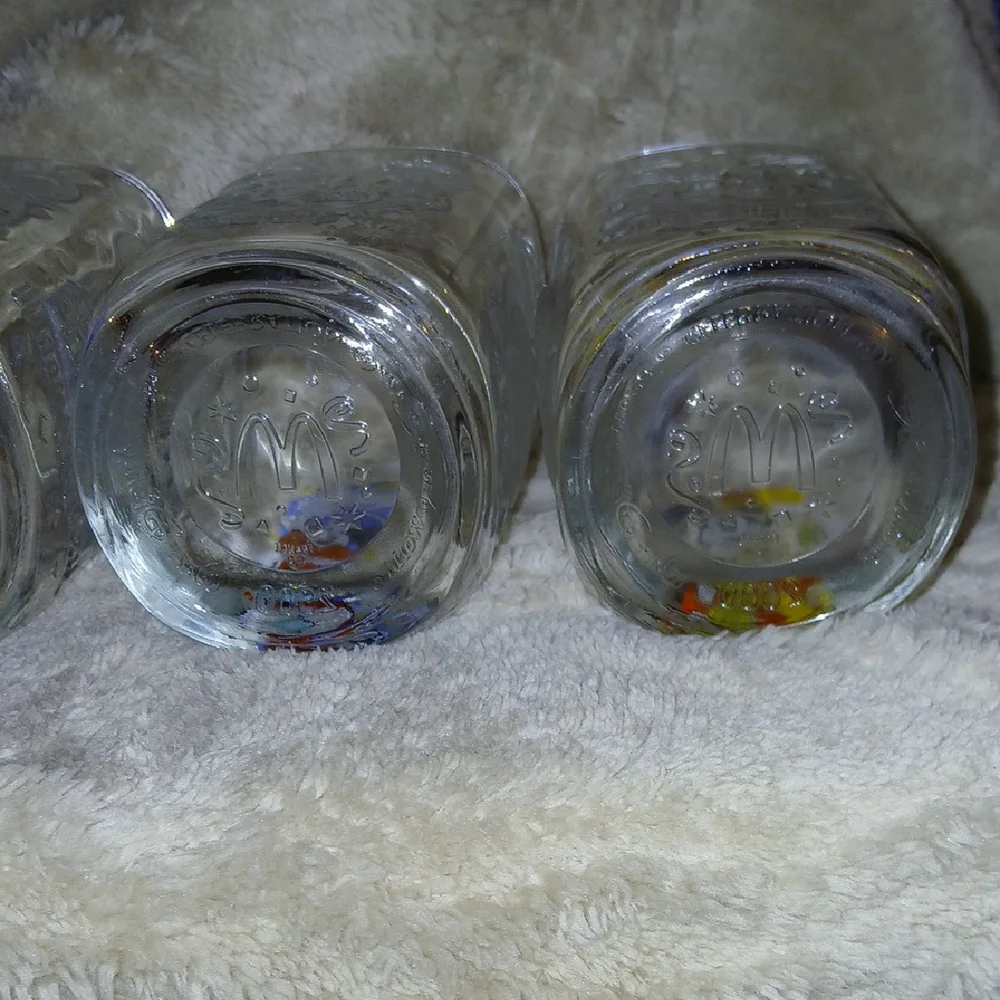 Set of 4 Disney Mickey Mouse Glasses
